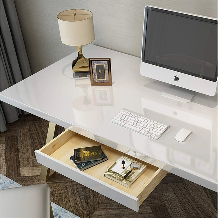 PVC Pearl Film impermeabile carta da parati stanza fai da te autoadesivo nero/bianco armadio cucina pasta lucida mobili adesivi murali