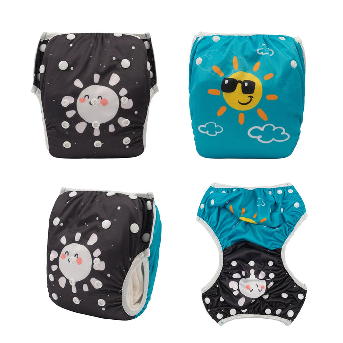 U PICK 1pc ALVABABY Pannolino da nuoto riutilizzabile Pannolino da nuoto riutilizzabile per bambini Pannolino da nuoto