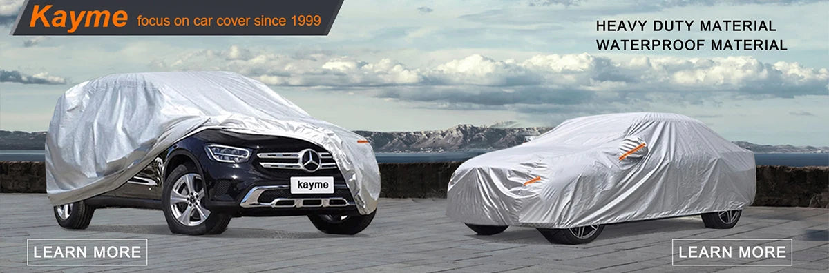 Kayme impermeabile coperture auto di protezione solare esterna della copertura per riflettore auto pioggia di polvere di neve di
