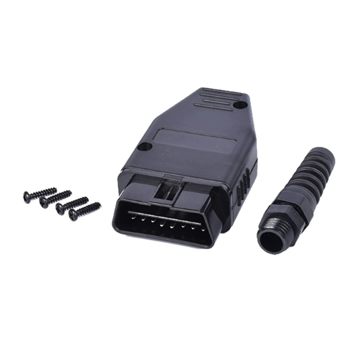 OBD2 16Pin Maschio Connettore Per ELM327 Adattatore di Estensione Cavo OBD OBDII EOBD ODB2 16 Pin OBD 2 Adattatore di Apertura Cavo Femmina