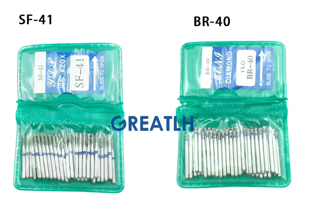 Frese dentali diamantate FG ad alta velocità per lucidare levigare i lucidatrici dei denti