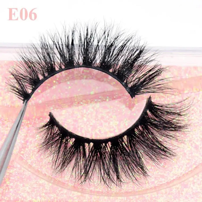 Ciglia Visofree Ciglia di visone 3D Ciglia naturali fatte a mano Ciglia finte lunghe e morbide Ciglia di visone cruelty free ad alto volume D101