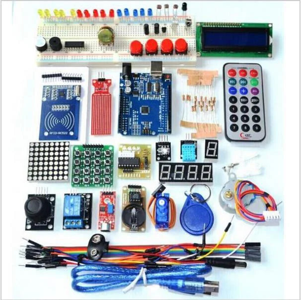 Starter Kit RFID più recente per Arduino UNO R3 Suite di apprendimento versione aggiornata con scatola al dettaglio