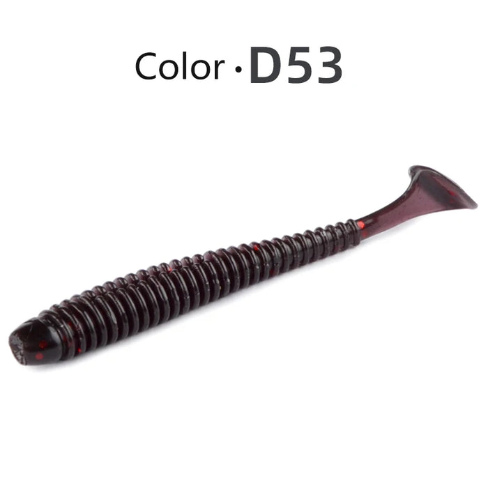 MEREDITH Swing Impact Esche da pesca 55mm 65mm 75mm Pesca Esche morbide Pesca in mare Leurre Souple Esche in silicone Esca