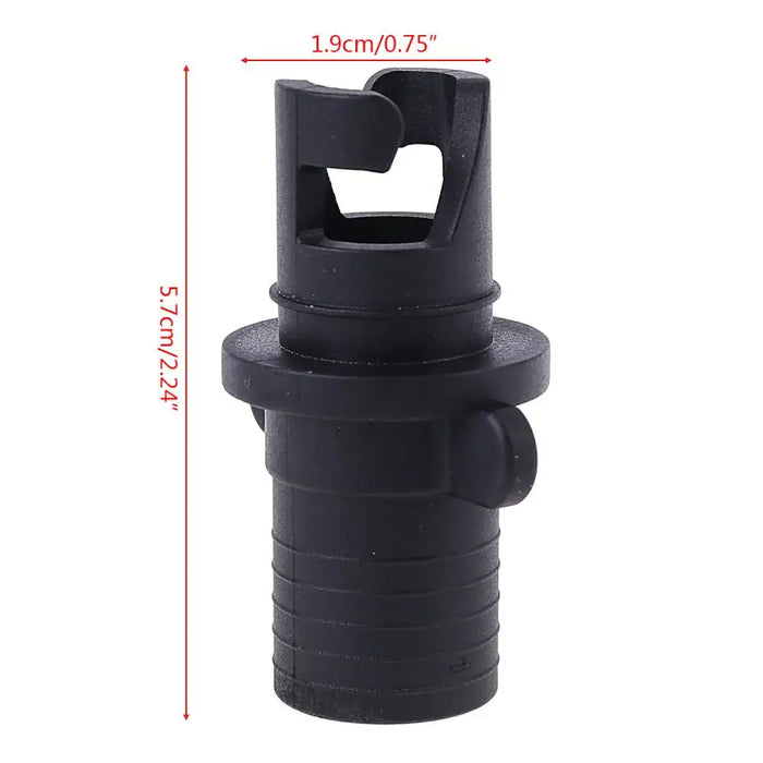 Pompa a pedale Kayak valvola ad aria gonfiabile HR adattatore per tubo remi accessori per barche in PVC tubo adattatore per valvola Sup