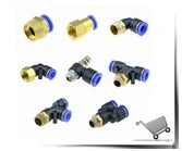 Elettrovalvola elettrica in plastica 12V 24V 220V Normalmente chiusa 1/4 "3/8" Tubo flessibile Conntection rapida RO Acqua Sistema ad osmosi inversa