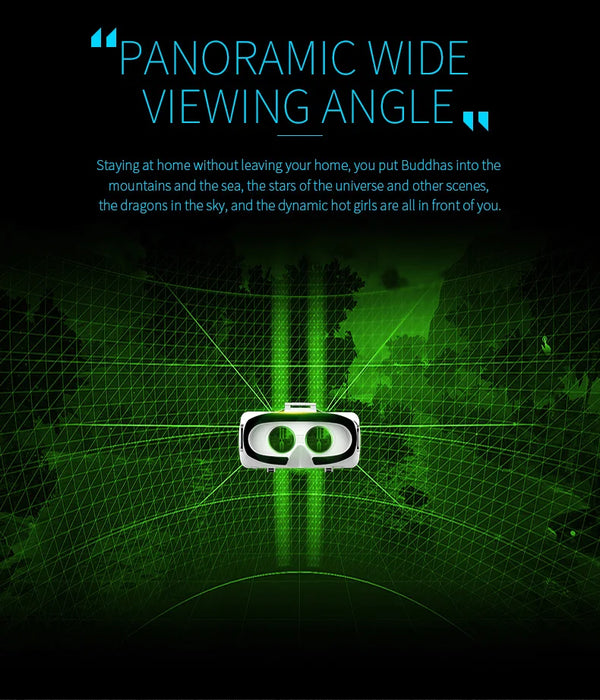 VR Shinecon Viar Bicchieri di Realtà Virtuale 3D Per il iPhone Android Smart Phone Smartphone Auricolare Occhiali Casco Casque Video Gioco