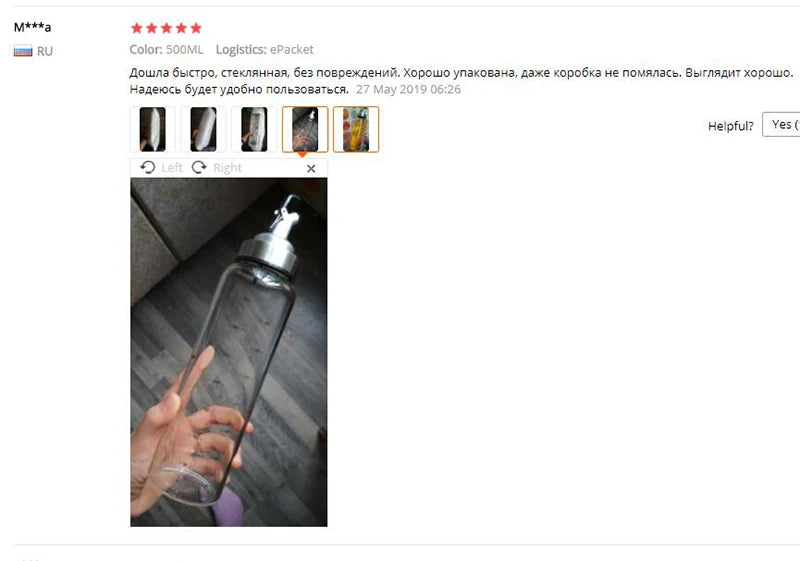 Bottiglia di olio per condimento da cucina bottiglia di salsa bottiglie di stoccaggio in vetro per olio e aceto distributore di olio creativo per accessori da cucina