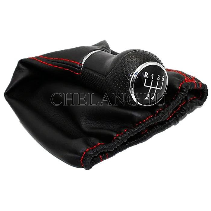 Per Seat Arosa Ibiza Inca Cordoba Auto-Styling Nuovo 5 Velocità del Cambio Auto Pomello del cambio In Pelle di Avvio Con Il Nero linea