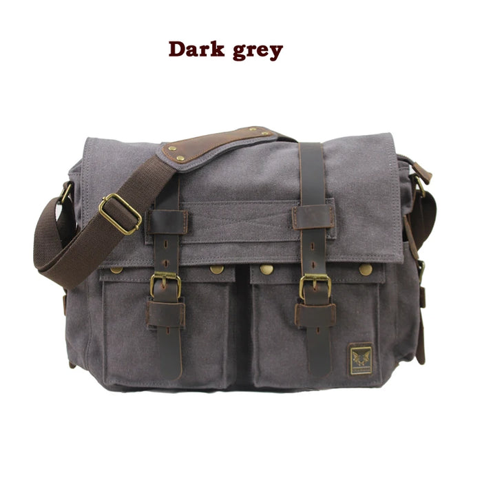 SONO LEGEND Will Smith Tela + Borsa a tracolla da uomo in vera pelle Borsa a tracolla in tela da uomo Borsa a tracolla Borsa casual a tracolla