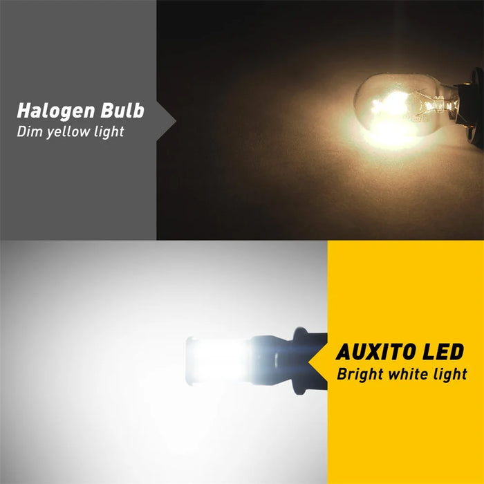 AUXITO 2PCS T15 W16W LED Canbus No Error Lampadine 2835 SMD Backup Reverse Light 921 912 Lampadina Auto Lampada di retromarcia Xenon 6000K Bianco