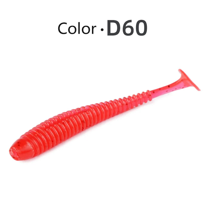 MEREDITH Swing Impact Esche da pesca 55mm 65mm 75mm Pesca Esche morbide Pesca in mare Leurre Souple Esche in silicone Esca