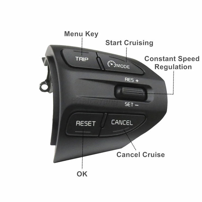 Pulsante al volante per KIA K2 RIO 2017 2018 2019 2020 2021 RIO X LINE Pulsanti Bluetooth Phone Cruise Control Volume.
