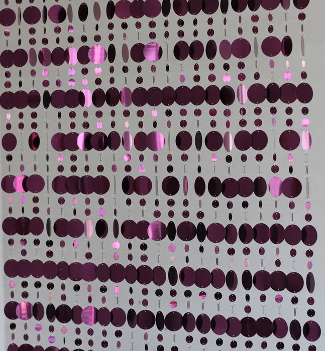 Paillettes in PVC Tende Articoli per la casa partizioni Tenda in plastica Forniture per la casa Decorazione festiva di nozze