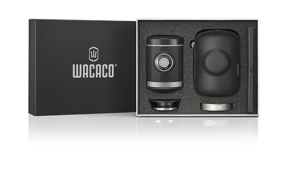 WACACO Picopresso Macchina per caffè espresso portatile, Macchina per caffè speciale, Caffè da viaggio a pressione da 18 bar, Regalo, Capodanno