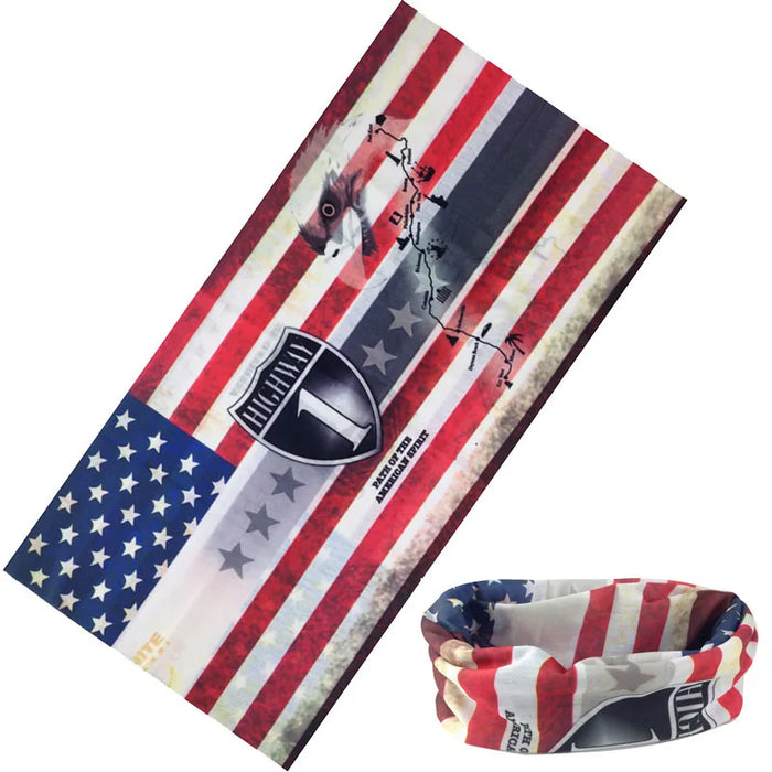 Sciarpa al collo con anello magico con teschio Fascia per capelli Bandana multifunzionale Viso Tubo tubolare senza cuciture Sciarpe unisex per uomo donna