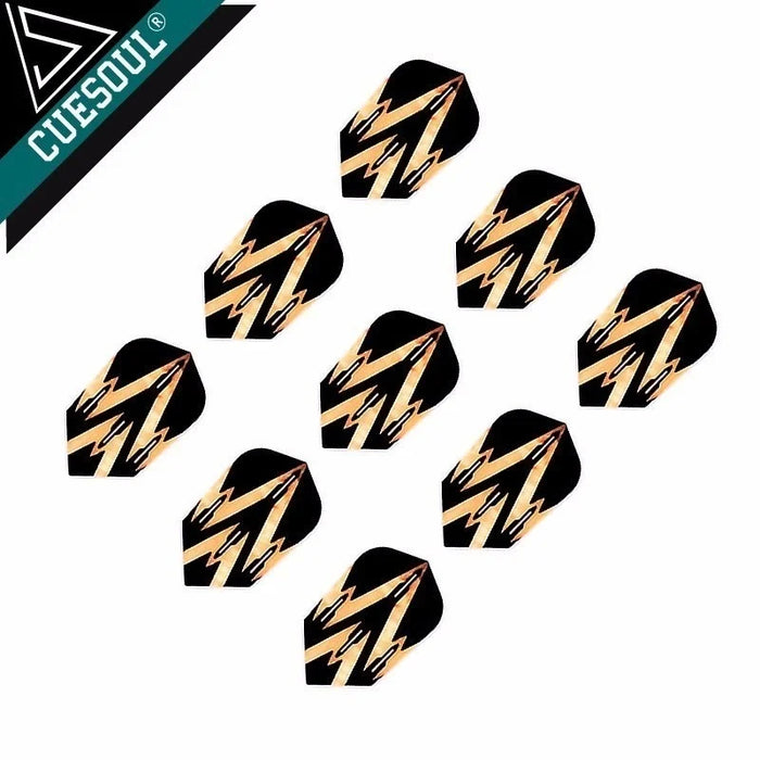 CUESOUL 9 pezzi di volti per freccette Ali di coda di freccette