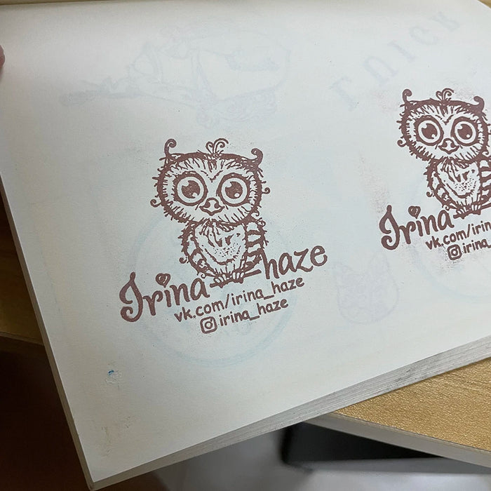 Cerchio/rettangolo Logo personalizzato timbro di inchiostro fotosensibile personalizzato il tuo disegno immagine timbro autoinchiostrante