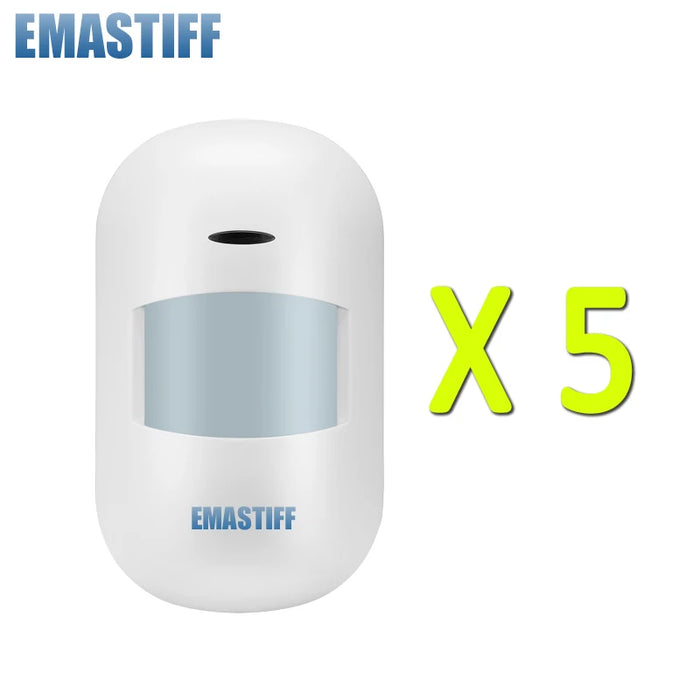 Rilevatore di allarme GSM con sensore di movimento PIR a infrarossi passivi intelligente wireless per la sicurezza del sistema di allarme antifurto domestico