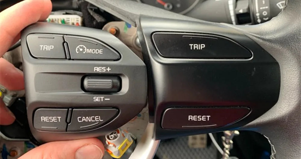 Pulsante al volante per KIA K2 RIO 2017 2018 2019 2020 2021 RIO X LINE Pulsanti Bluetooth Phone Cruise Control Volume.