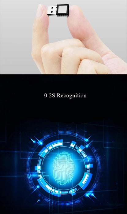 Mini dispositivo modulo lettore di impronte digitali USB per chiave di sicurezza biometrica Windows 10 11 Hello