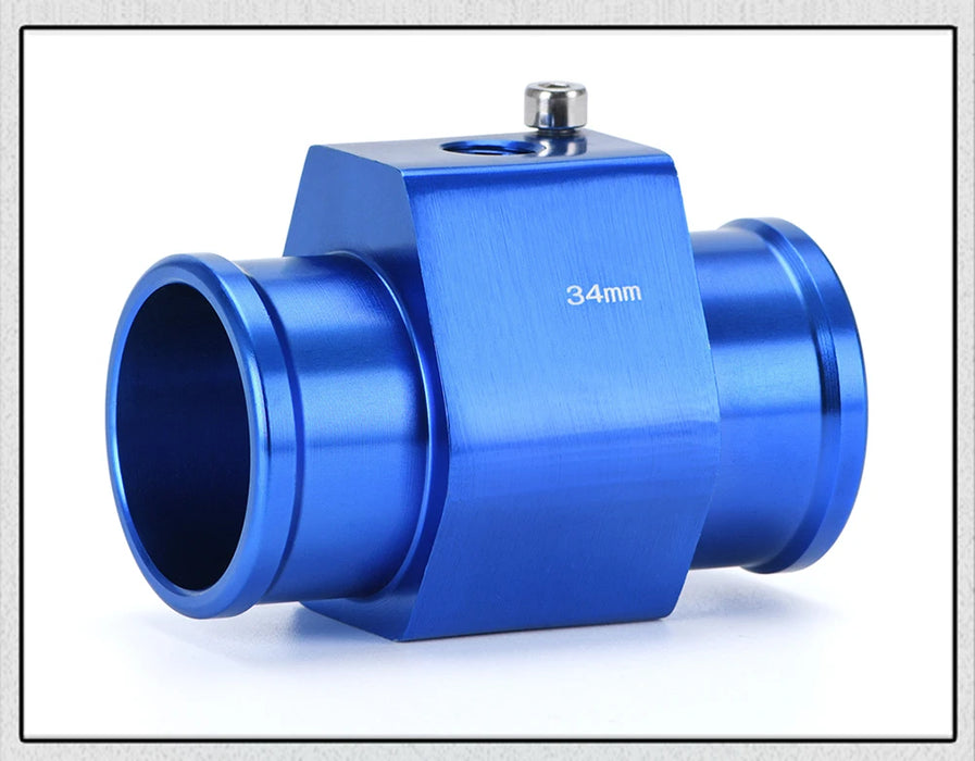 1Pc di Acqua Sensore di Temperatura Temp Tubo Comune Gauge Radiatore Tubo Adattatore Formato 28mm / 30mm / 32mm / 34mm / 36mm / 38mm / 40 millimetri