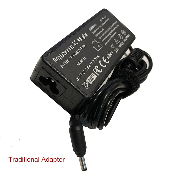 20V 3.25A 65W 4.0*1.7mm AC Caricatore Del Computer Portatile Per Lenovo IdeaPad 330s 320 100-15 B50-10 YOGA 710 510-14ISK Redmibook 14 13 Adattatore
