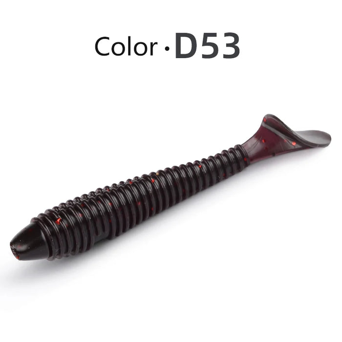 Hy Swing Impact FAT Fishing Lures 75mm 85mm 180mm Paddle Tail esche Wobbler Fishing soft Lure per bass Silicone Bait