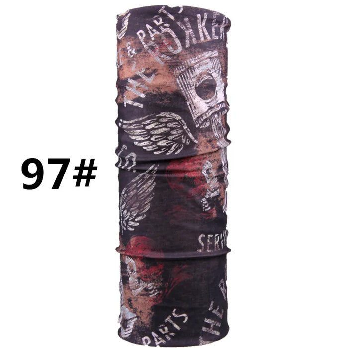 New Fashion Fascia per capelli Sciarpa Anello magico Collo Drago Bandana Varietà Turbante Cappuccio Multi funzione Tubolare senza cuciture per moto
