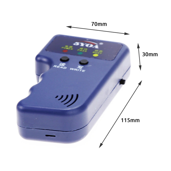 125KHz EM4100 RFID Copiatrice Scrittore Duplicatore Programmatore Lettore + T5577 EM4305 ID riscrivibile Portachiavi Tag Carta 5200 Palmare