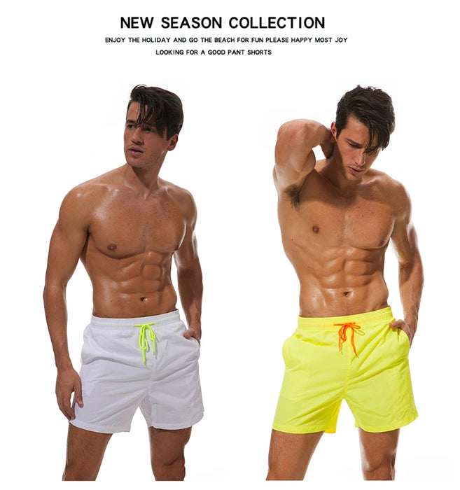 ESCATCH Costumi da bagno uomo Pantaloncini da bagno Tronchi Pantaloncini da surf da spiaggia Pantaloni da nuoto Costumi da bagno Pantaloncini da surf sportivi da corsa da uomo