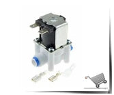Elettrovalvola elettrica in plastica 12V 24V 220V Normalmente chiusa 1/4 "3/8" Tubo flessibile Conntection rapida RO Acqua Sistema ad osmosi inversa
