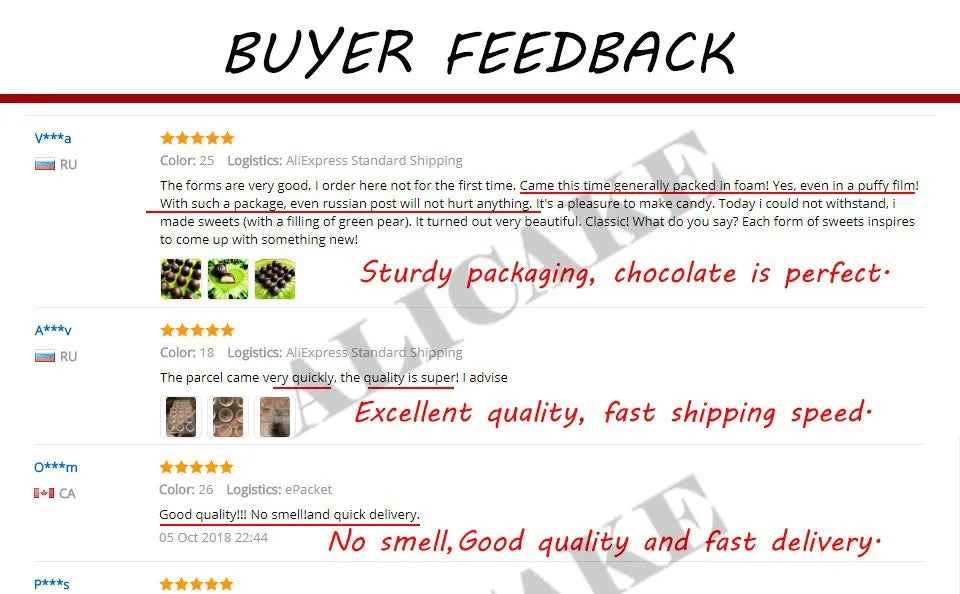 Stampo per cioccolato in policarbonato Stampi professionali per caramelle Bonbon Bar Stampo acrilico Dolciumi Cottura Pasticceria Utensili da forno