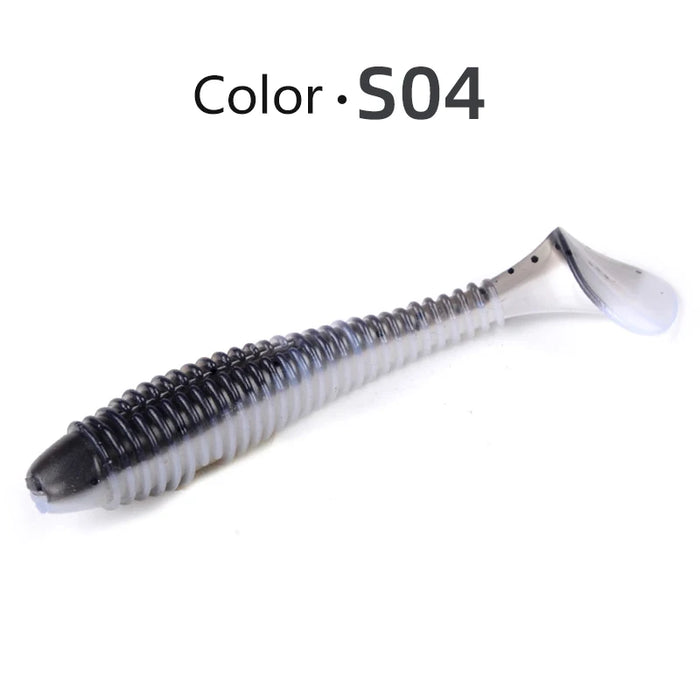 Hy Swing Impact FAT Fishing Lures 75mm 85mm 180mm Paddle Tail esche Wobbler Fishing soft Lure per bass Silicone Bait