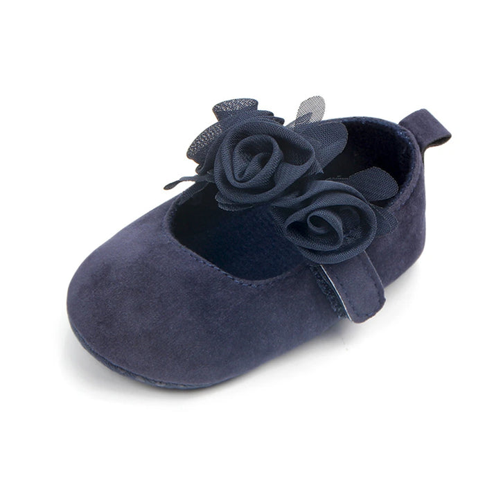 2025 nuove scarpe da bambino floreali carine per neonato ragazza da bambino scarpe da principessa suola morbida prewalker scarpe da bambino antiscivolo 0-18M