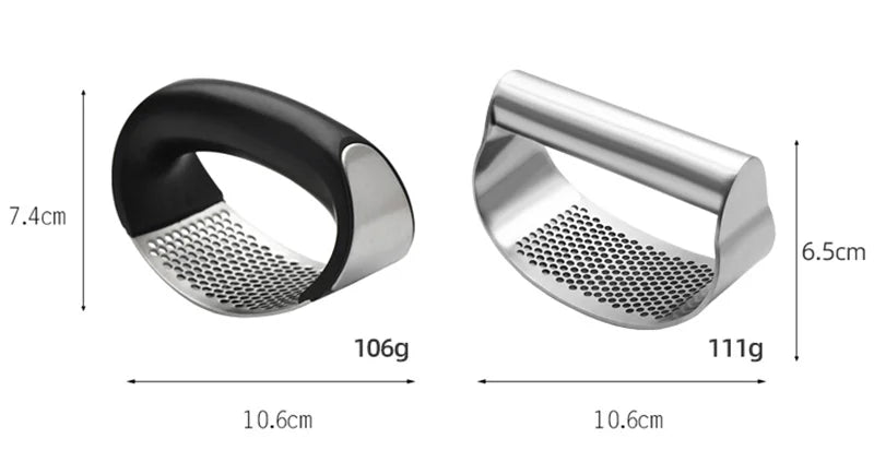 Spremiagrumi a mano in acciaio super Stanless, spremiaglio per aglio, frantoio, zenzero, affettatrice, schiacciapatate, gadget da cucina