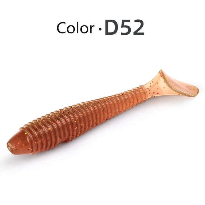 Hy Swing Impact FAT Fishing Lures 75mm 85mm 180mm Paddle Tail esche Wobbler Fishing soft Lure per bass Silicone Bait