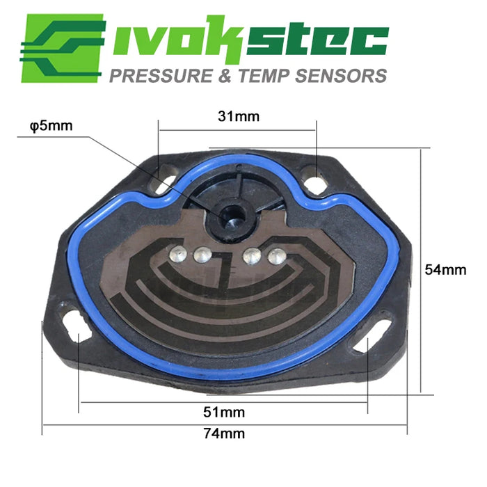 TPS Sensore di Posizione della Valvola A Farfalla Per VW Golf GL Monoponto Jetta Passat Seat Skoda Citroen Audi 80 Renault Peugeot Lancia 037907385 A