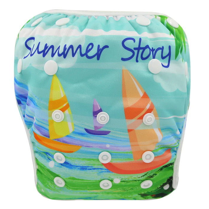 Pannolini da nuoto per neonati Pannolini di stoffa per bambini Costume da bagno per bambini Costume da bagno per bambini Costumi da bagno per bambini Costume da bagno per ragazze Baby Badpak