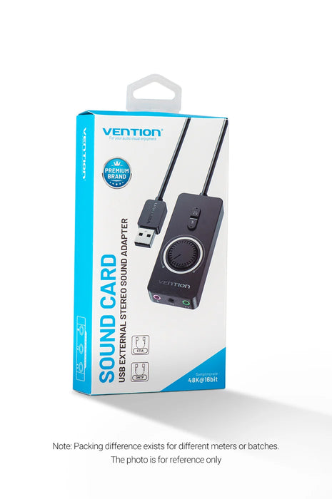 Vention scheda Audio esterna USB adattatore Audio da USB a 3.5mm microfono da USB a auricolare per Macbook Computer portatile scheda Audio PS4