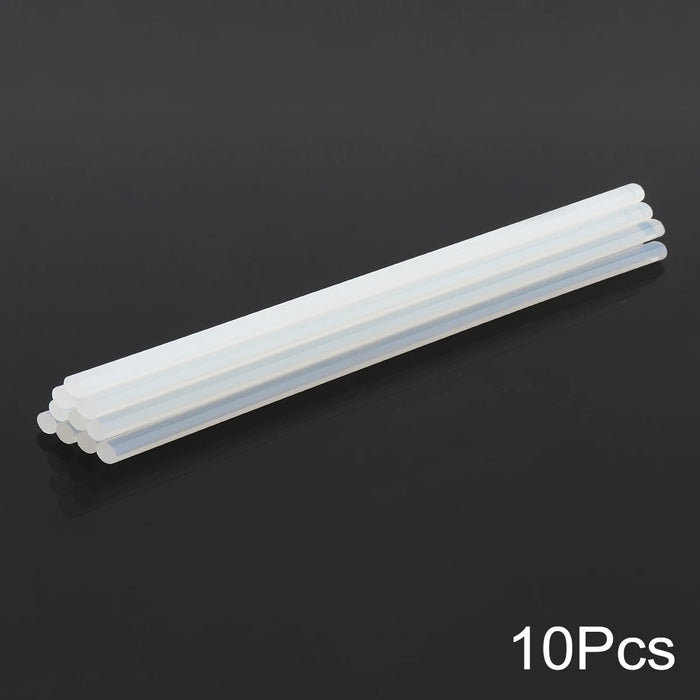10-100 pz/lotto 7mm / 11mm Trasparente Hot-melt Pistola Colla Stick per Pistola di Calore Pistola Adesivo Strumenti FAI DA TE Riparazione accessori in lega