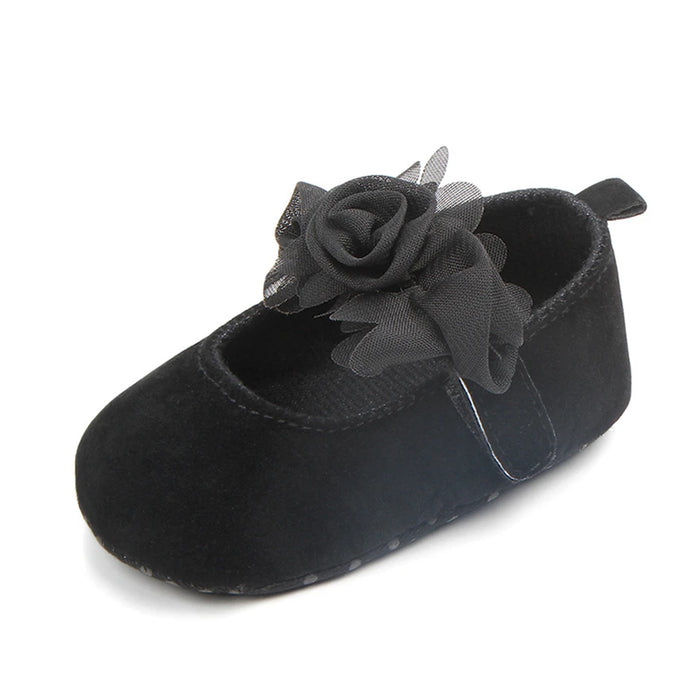 2025 nuove scarpe da bambino floreali carine per neonato ragazza da bambino scarpe da principessa suola morbida prewalker scarpe da bambino antiscivolo 0-18M