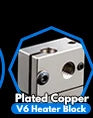 Trianglelab Ugello MK8 in ottone di alta qualità per stampanti 3D hotend Filamento da 1,75 mm J-testa cr10 blocco termico ender3 hotend m6 Filettatura