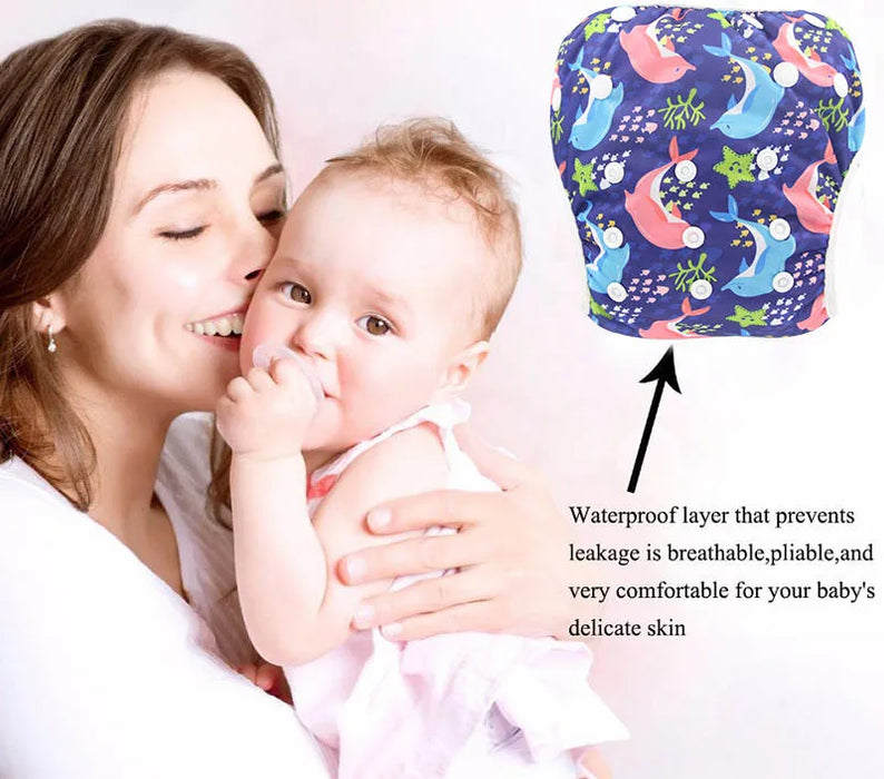 Pannolini da nuoto per neonati Pannolini di stoffa per bambini Costume da bagno per bambini Costume da bagno per bambini Costumi da bagno per bambini Costume da bagno per ragazze Baby Badpak