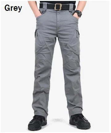 Pantaloni Cargo tattici IX9 City uomo combattimento SWAT pantaloni militari militari cotone molte tasche pantaloni Casual uomo flessibile elasticizzato XXXL