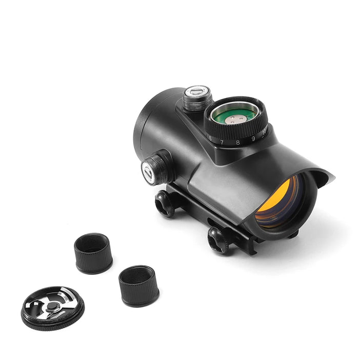 1x40 Red Dot Scope Sight Rifle scope Green Red Dot Collimatore Dot con 11mm/20mm Rail Mount Airsoft Air Hunting