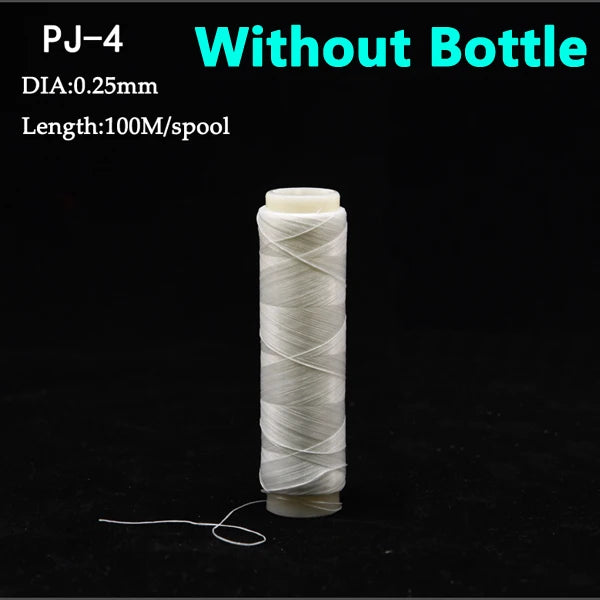 1pc PJ1/2/3/4/5/7 Poliestere ad alta resistenza Esca Filo elastico Bobina Accessori per la pesca in mare Affrontare Linea di esche da pesca invisibile