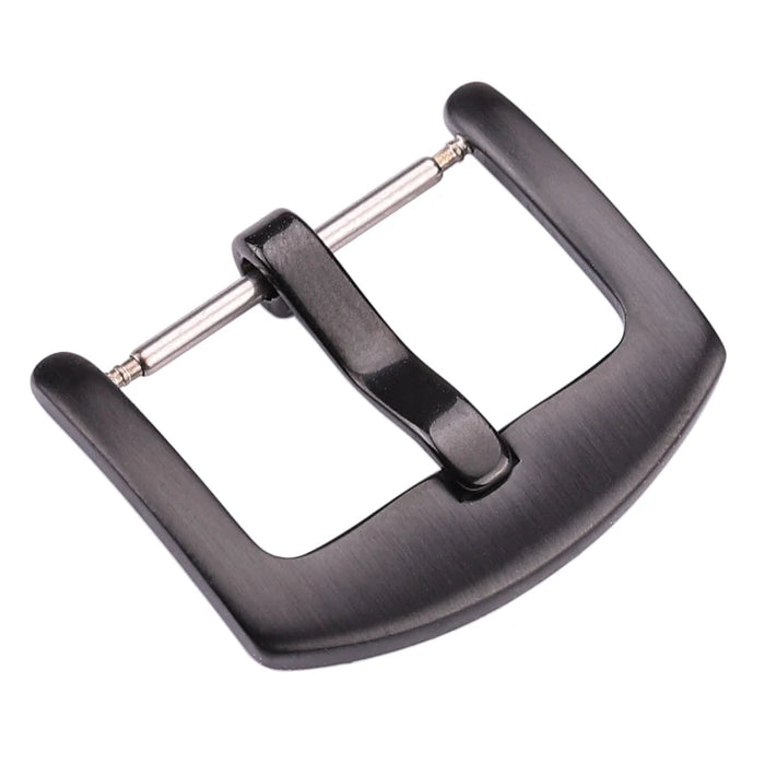 Cinturino per orologio in metallo con fibbia 16 18 20 22 24mm Cinturino per uomo Argento Nero Oro Chiusura in acciaio inossidabile Accessori