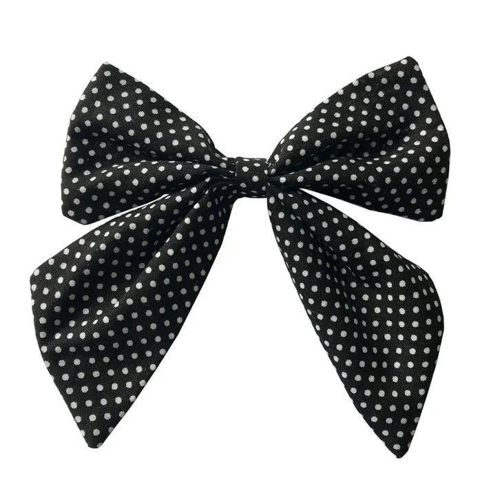 Fiocchi per capelli in cotone e lino Boutique Fermagli per capelli Neonate Donne Grandi mollette per fiocco da marinaio Fermagli per capelli Accessori per capelli Copricapo