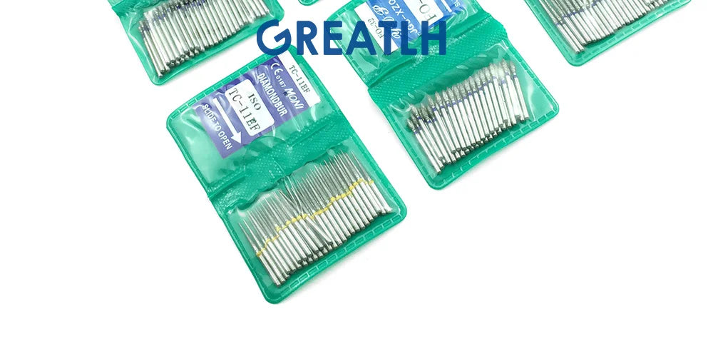 Frese dentali diamantate FG ad alta velocità per lucidare levigare i lucidatrici dei denti